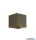 ALADDIN 24127LT Newton Square Up&Down Wall Light, G9, Latte