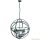 ALADDIN 2476-6BK Orbit 6Lt Pendant - Black Metal