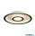 ALADDIN 25688-35BK Roundel LED Flush, Matt Black