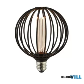 ALADDIN 26004BK Globe Lamp - Black Metal