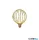 ALADDIN 26004GO Globe Lamp - Gold Metal