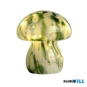 ALADDIN 27027GR Amelia LED Green Mushroom Lamp