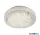 ALADDIN 2713CC Florida  Flush - Chrome Metal & Clear Crystal