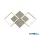 ALADDIN 2722SS Wall Art 2Lt LED Wall Light - Satin Silver