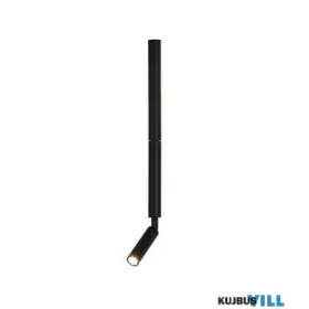   ALADDIN 28127BK Architect LED Wall Light with Reading Arm, Black Metal