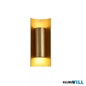 ALADDIN 28145GO Roll 2Lt Wall Light, Gold Metal