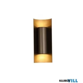 ALADDIN 28145LT Roll 2Lt Wall Light, Latte Metal