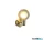 ALADDIN 30506GO Luminsphere 1Lt Wall Light, Brass with Champagne Glass IP44