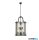 ALADDIN 3068-8BK Lantern Grande 8Lt Pendant - Black > Clear Glass