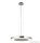 ALADDIN 3090-50CC Lexi LED Disc Pendant - Chrome with Crushed Ice