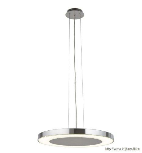 ALADDIN 3090-50CC Lexi LED Disc Pendant - Chrome with Crushed Ice