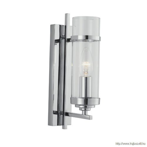 ALADDIN 3091-1CC Milo Wall Light - Chrome > Glass Shades