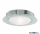 ALADDIN 3108CC Belfast Flush  - Chrome Metal & Clear Acid Glass