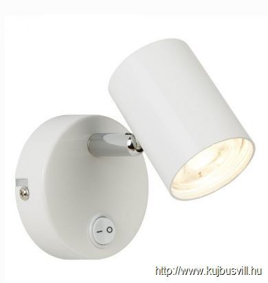 ALADDIN 3171WH Rollo Spotlight - White Metal