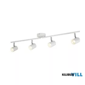 ALADDIN 3174WH Rollo 4Lt Split Bar Spotlight  - White Metal