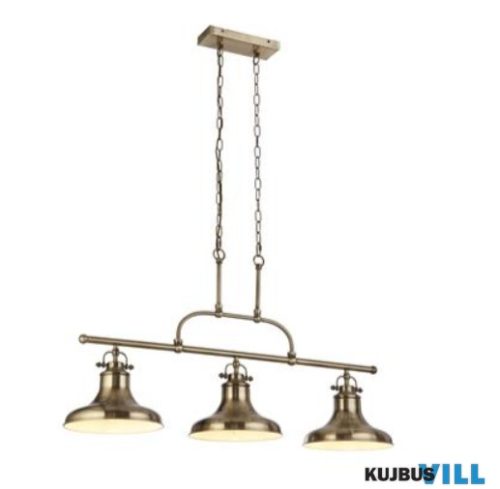 ALADDIN 3193-3AB Dallas 3Lt Bar Pendant - Antique Brass