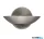 ALADDIN 3209SS Sardina Uplight Wall Light - Satin Silver Metal