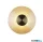 ALADDIN 32210AM Cleo LED Wall Light, Antique Brass Metal with Amber Glass