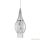 ALADDIN 3242-2CC Rocket 2Lt Cage Pendant - Chrome, Crystal Buttons > Drops