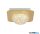 ALADDIN 32511-1GO Celestia LED Flush -Gold with Clear Acrylic