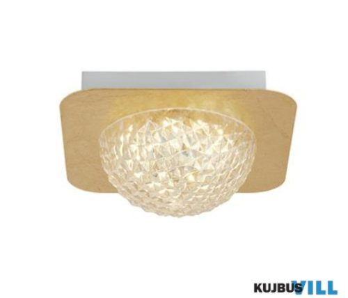 ALADDIN 32511-1GO Celestia LED Flush -Gold with Clear Acrylic