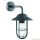 ALADDIN 3291BK Toronto Outdoor Wall Light - Black Metal > Clear Glass, IP44