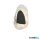 ALADDIN 32983BK Destiny LED Wall Light, Matt Black Metal with Glass
