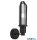 ALADDIN 34102-1BK Lux & Belle Bathroom Wall Light - Matt Black Metal & Glass