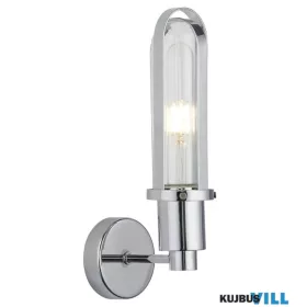   ALADDIN 34102-1CC Lux & Belle Bathroom Wall Light - Polished Chrome & Glass
