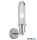 ALADDIN 34102-1CC Lux & Belle Bathroom Wall Light - Polished Chrome & Glass