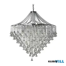ALADDIN 3497-7CC Dorchester 7Lt Pendant - Chrome & Crystal