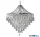 ALADDIN 3497-7CC Dorchester 7Lt Pendant - Chrome & Crystal