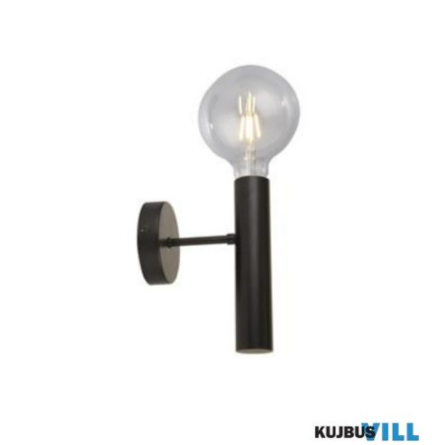 ALADDIN 35720-1BK Dulwich Wall Light - Black Metal