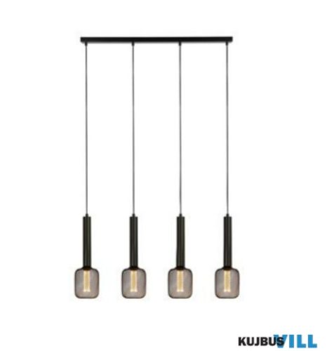 ALADDIN 35720-4BK Dulwich 4Lt Bar Pendant - Black Metal