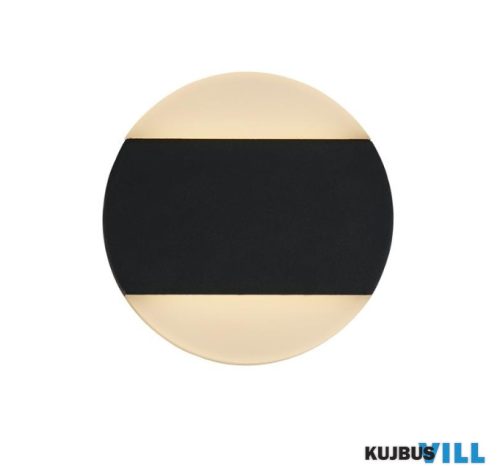 ALADDIN 36130BK Cavern LED Outdoor Wall Light, Black