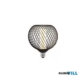   ALADDIN 36604BK RN metal cage RN-BMC125152T black color 4.5W dimmable