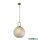 ALADDIN 36631-1AC Snowdrop Pendant - Brass > Acid Glass