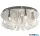 ALADDIN 36693-6CC Lux & Belle 6Lt Ceiling Light - Clear Glass & Chrome Metal