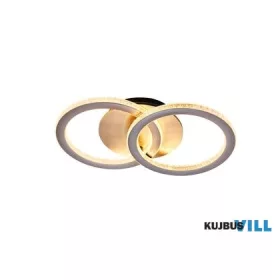 ALADDIN 37122CP Specs LED Flush, Champagne Metal