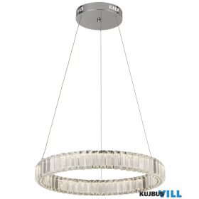   ALADDIN 38911-1CC Lux & Belle LED Ceiling Light - Chrome & Clear Glass