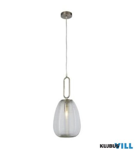 ALADDIN 43581-1SN Elixir Pendant - Satin Nickel > Clear Glass