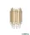 ALADDIN 44710-2GO Spear 2Lt Wall Light, Gold Metal with Clear Crystal