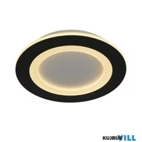 ALADDIN 44712BK Ringo LED Round Flush. Matt Black