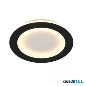 ALADDIN 44713BK Ringo LED Round Flush. Matt Black