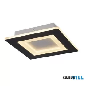 ALADDIN 44715BK Squary LED Square Flush. Matt Black