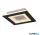 ALADDIN 44715BK Squary LED Square Flush. Matt Black