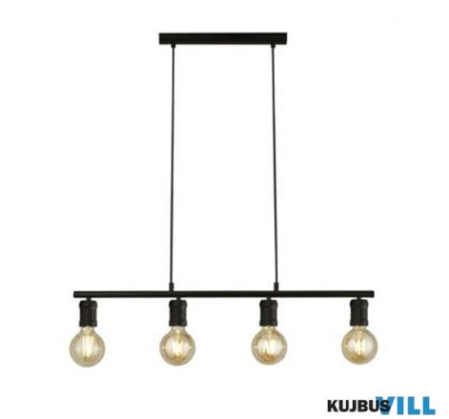 ALADDIN 45201-4BK Dance 4Lt Bar Pendant - Sand Black