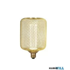   ALADDIN 46002GO Wire Mesh Effect Drum Lamp - Gold Metal(4.5W, 4000K)