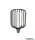 ALADDIN 46005BK Drum Lamp - Black Metal (4.5W, 4000K)