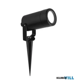   ALADDIN 5010BK Spikey Outdoor Coastal Spotlight - Black Polycarbonate